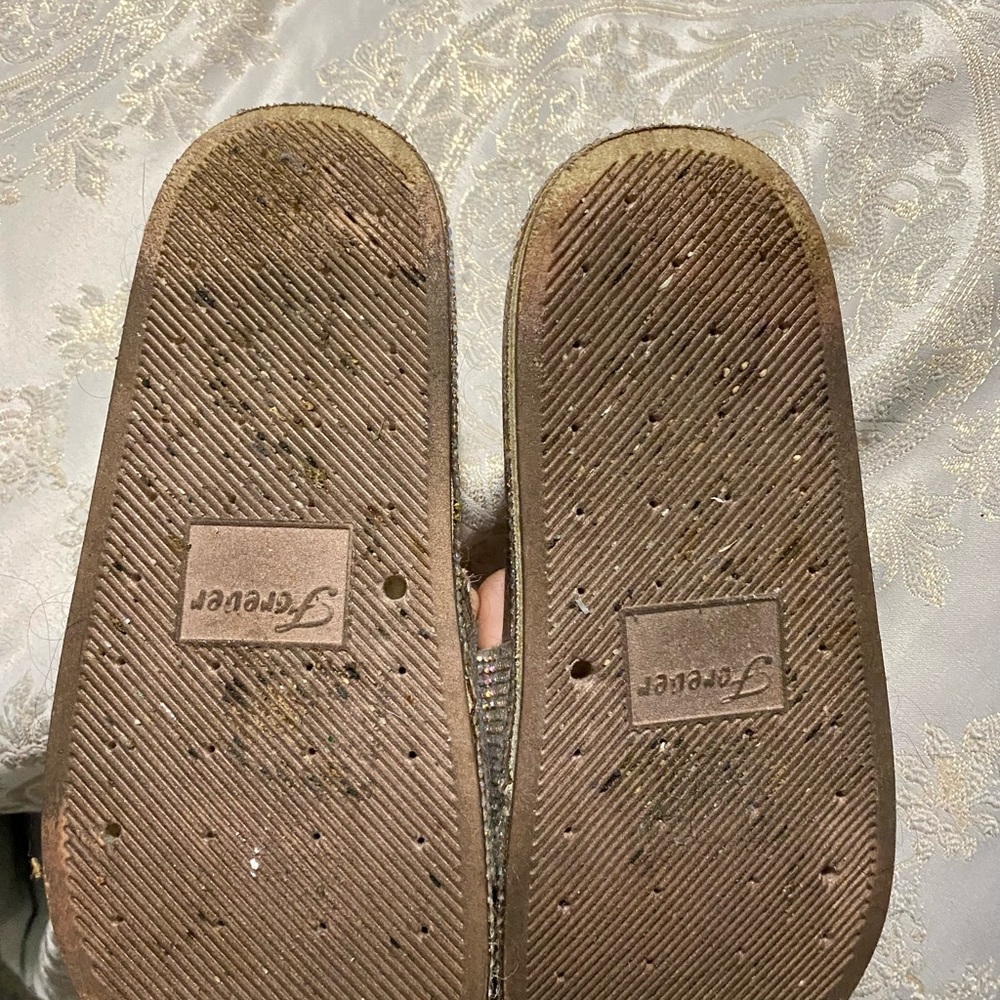 Glittery Rhinestone Sandals - Picture 4 of 4